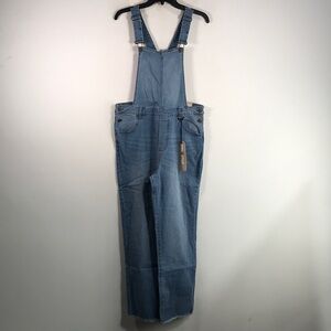 Red Star Denim Straight Fit Overall, Women's Size XL - Blue